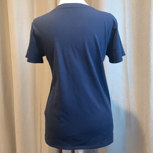 Lucky Brand Floral Stamped Short Sleeve T-Shirt Size Small - Picture 5 of 13